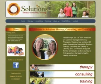 Solutionstherapyeugene.com(Solutionstherapyeugene) Screenshot