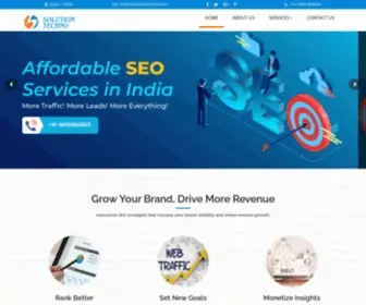 Solutiontechno.com(Best SEO Company In India) Screenshot