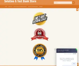 Solutiontestbank.net(Solution Manual & Test Bank Store) Screenshot