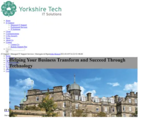 Solutios.com(Yorkshire Tech) Screenshot