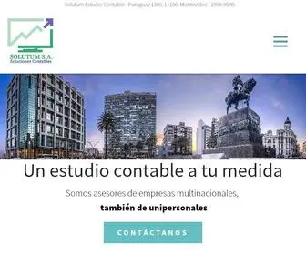 Solutumsa.com(Estudio Contable en MontevideoUruguay) Screenshot