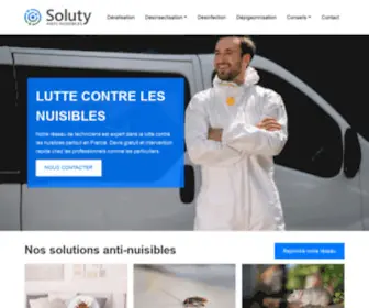 Soluty.com(Entreprise de dératisation) Screenshot