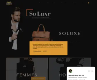 Soluxe.tn(Soluxe – soluxe) Screenshot