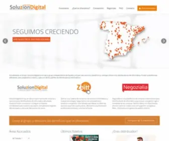 Soluziondigital.com(Central de compras y servicios de informática) Screenshot