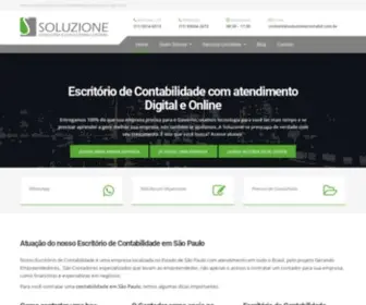 Soluzionecontabil.com.br(Soluzione Contábil) Screenshot