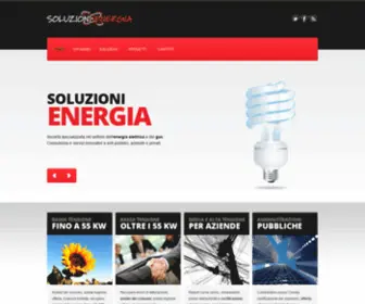 Soluzionienergia.com(Soluzioni Energia) Screenshot