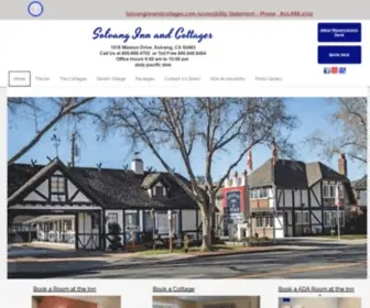 Solvanginnandcottages.com(Solvang Inn and Cottages) Screenshot