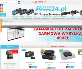 Solve24.pl(Sklep internetowy oraz hurtownia online z elektroniką z siedzibą fizyczną w Tychach. W ofercie) Screenshot