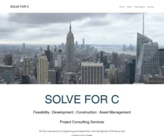 Solvefc.com(Solve For C) Screenshot