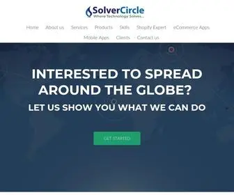 Solvercircle.com(Experienced Web Site Design) Screenshot