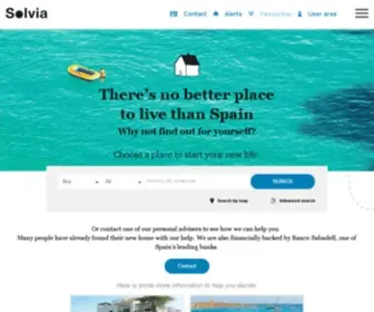 Solviarealestate.com(Solvia Real Estate) Screenshot