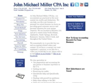 Solvingtaxes.com(John Michael Miller CPA Inc) Screenshot