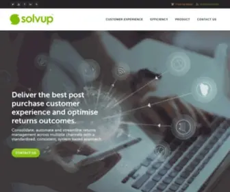 Solvup.com(Returns, Repairs and Troubleshooting) Screenshot