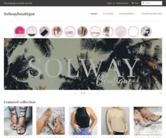Solwayboutique.com(Solway Boutique) Screenshot