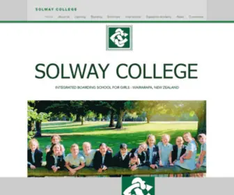 Solwaycollege.school.nz(Solway College for Girls) Screenshot