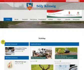 Soly.hu(Sóly Önkormányzati Weboldala) Screenshot