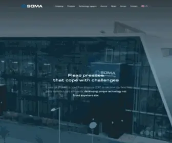 Soma-ENG.com(Flexo presses that cope with challenges) Screenshot