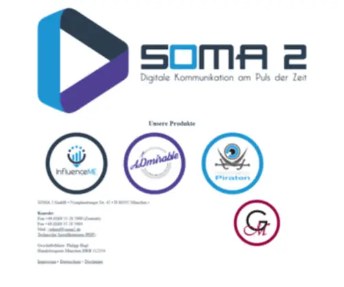 Soma2.de(SOMA 2 GmbH) Screenshot