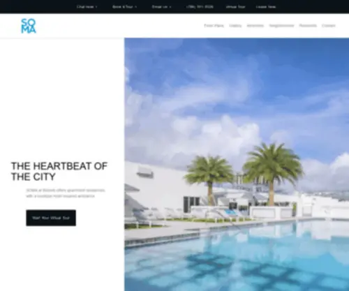 Somabrickell.com(Apartments For Rent In Miami) Screenshot