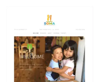 Somadaycare.com(Soma school sf) Screenshot