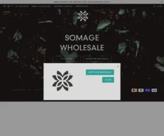 Somage.fr(Somage Wholesale France) Screenshot