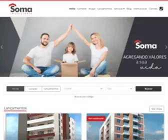 Somaimobiliaria.com.br(SOMA Imobiliária) Screenshot