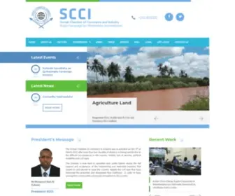 Somalichamber.so(Somali Chamber of Commerce) Screenshot