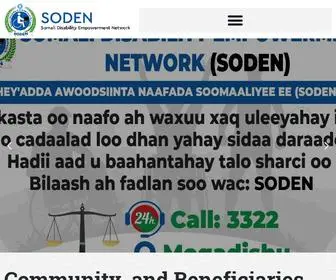 Somalidisability.org(Somali DisabilityEmpowerment Network) Screenshot