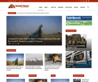 Somalihouse.com(Somali House) Screenshot