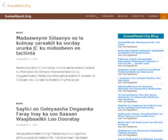 Somaliland.org(Somaliland) Screenshot