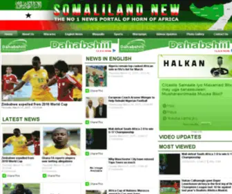 Somalilandnew.com(Somalilandnew) Screenshot