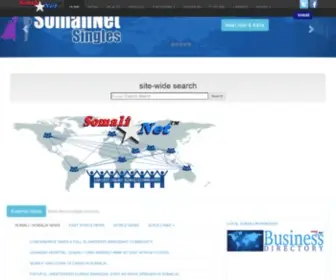 Somalinet.com(Front Page) Screenshot