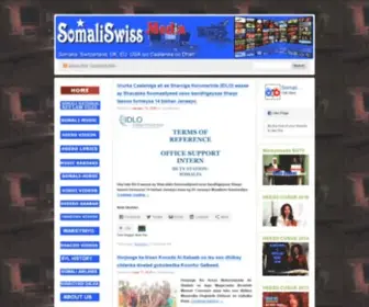 Somaliswisstv.com(Somali News Politics Documentaries Music Videos Intertainment) Screenshot