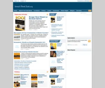 Somalithinktank.org(SOMALI THINK TANK) Screenshot