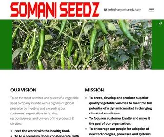 Somaniseedz.com(SOMANI KANAK SEEDZ) Screenshot