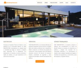 Somarquitectura.es(Arquitecto Técnico Valencia) Screenshot