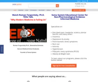 Somasystem.com(Soma system®) Screenshot