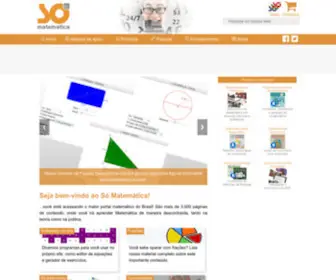 Somatematica.com.br(Só Matemática) Screenshot
