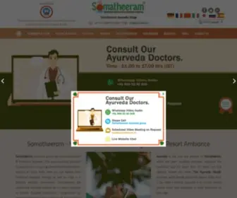 Somatheeram.in(Somatheeram Ayurveda Hospital) Screenshot