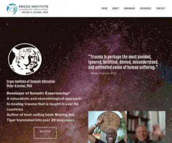 Somaticexperiencing.com(Ergos Institute) Screenshot