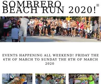 Sombrerobeachrun.org(Sombrero Beach Run 2024) Screenshot