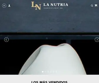 Sombreroslanutria.com(Tienda de Sombreros La Nutria) Screenshot