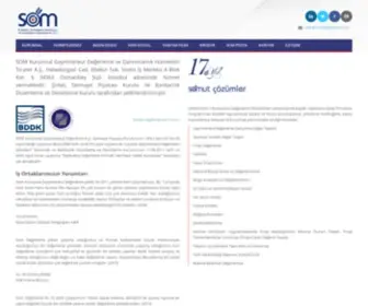 Somdegerleme.com(SOM Gayrimenkul De) Screenshot