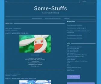 Some-Stuffs.com(Some Stuffs) Screenshot