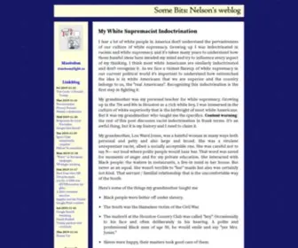 Somebits.com(Nelson's Weblog) Screenshot