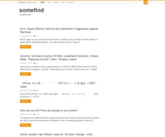 Somefind.com(somefind) Screenshot