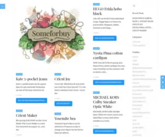 Someforbuy.com(Lifestyle for women) Screenshot