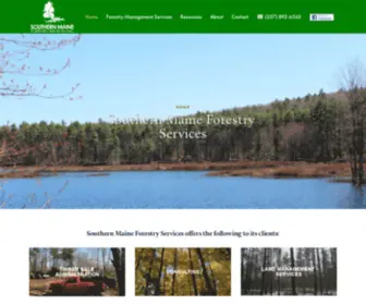 Someforest.com(Southern Maine Forestry Services) Screenshot