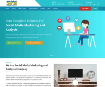 Someintelli.com(Social Media Marketing and Analysis) Screenshot