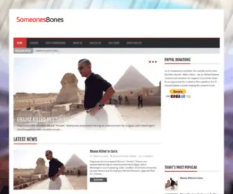 Someonesbones.com(Someonesbones) Screenshot